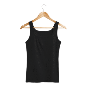 Men’s Black Slim-Fit Vest