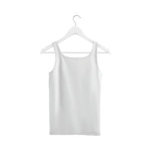 Men’s White Classic Vest